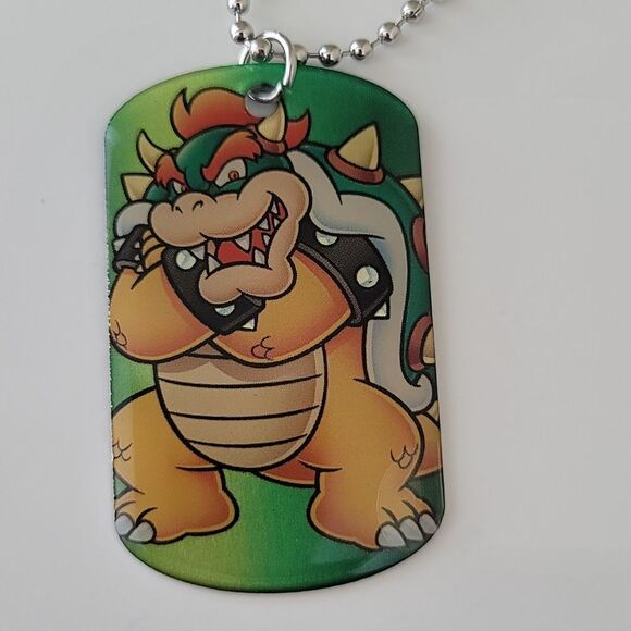 Super Mario Bros Necklaces 5 Necklaces Bowser Peach Kong Iggy Koopa #0268 - Picture 11 of 16